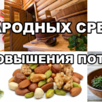 Народные средства для быстрого повышения потенции у мужчин