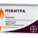 левитра - эффективное средство для лечения слабой потенции